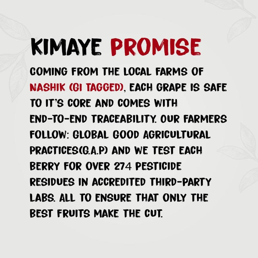 Kimaye Grapes (Flame Seedless  (500g & 2kg) kimaye-store