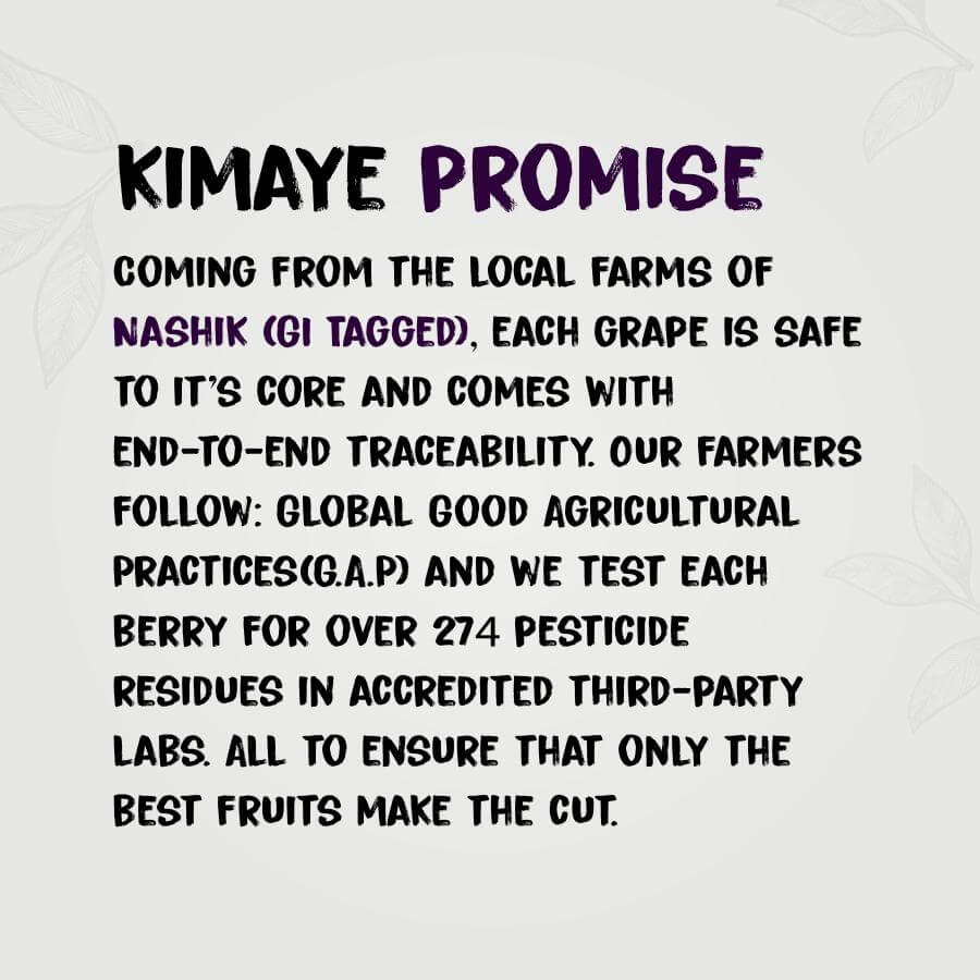 Kimaye Grapes (Jumbo Seedless) (500g) kimaye-store
