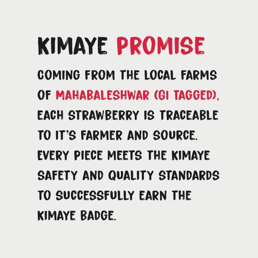 Kimaye Strawberries (Pack of 200 g) kimaye-store